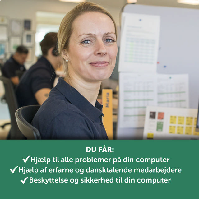 Computersupport inkl. IT-sikkerhed